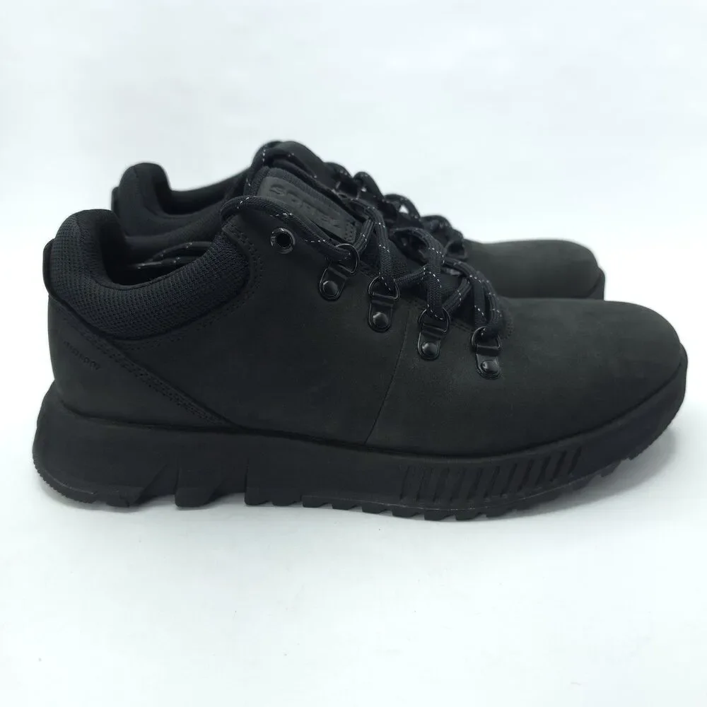 Sorel Men's Mac Hill Lite Waterproof Hiker sneakers Black Size 9 Waterproof